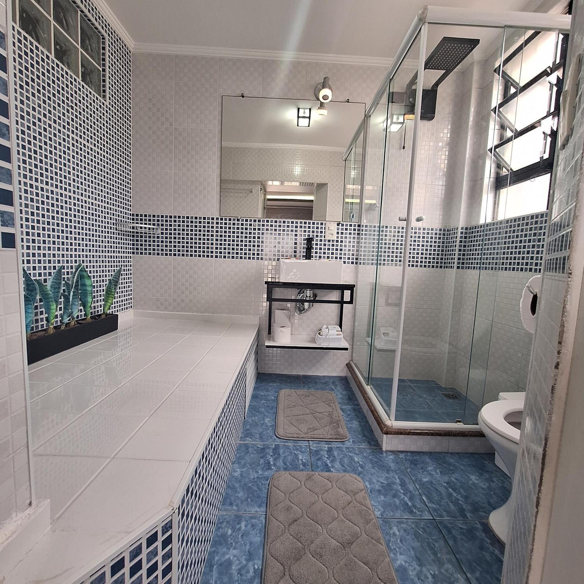 Apartamento Frente Mar Moderno 130M2 Santos (Sao Paulo) Exterior foto