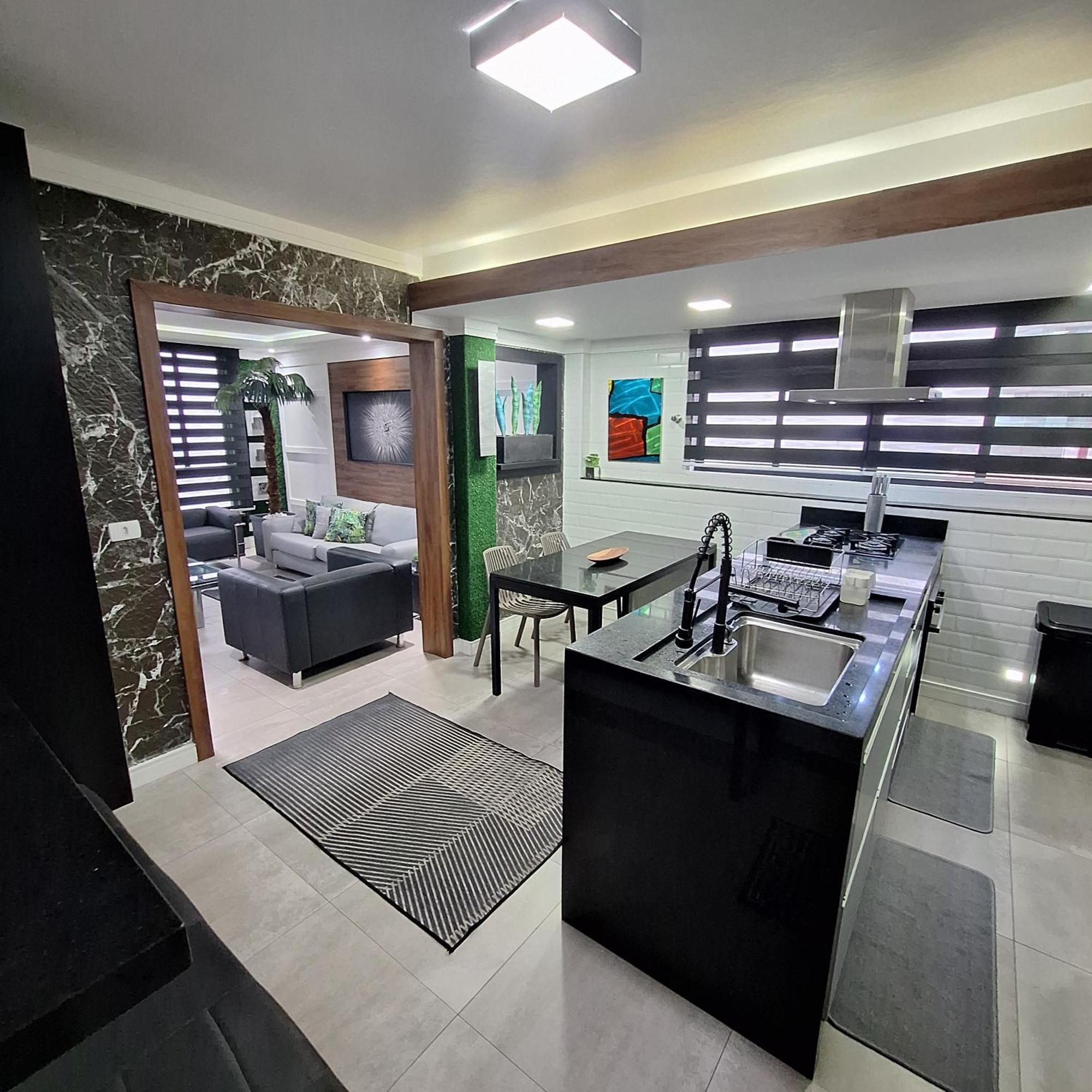 Apartamento Frente Mar Moderno 130M2 Santos (Sao Paulo) Exterior foto