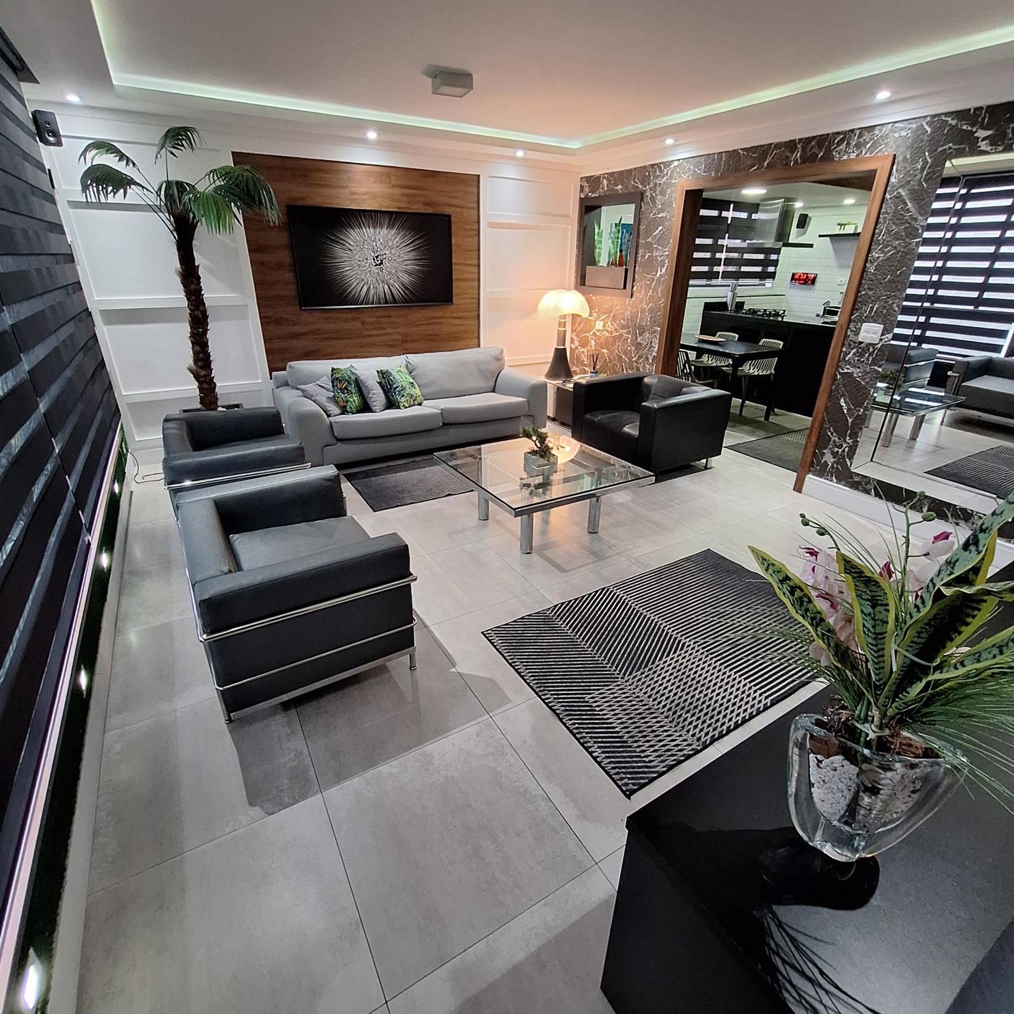 Apartamento Frente Mar Moderno 130M2 Santos (Sao Paulo) Exterior foto