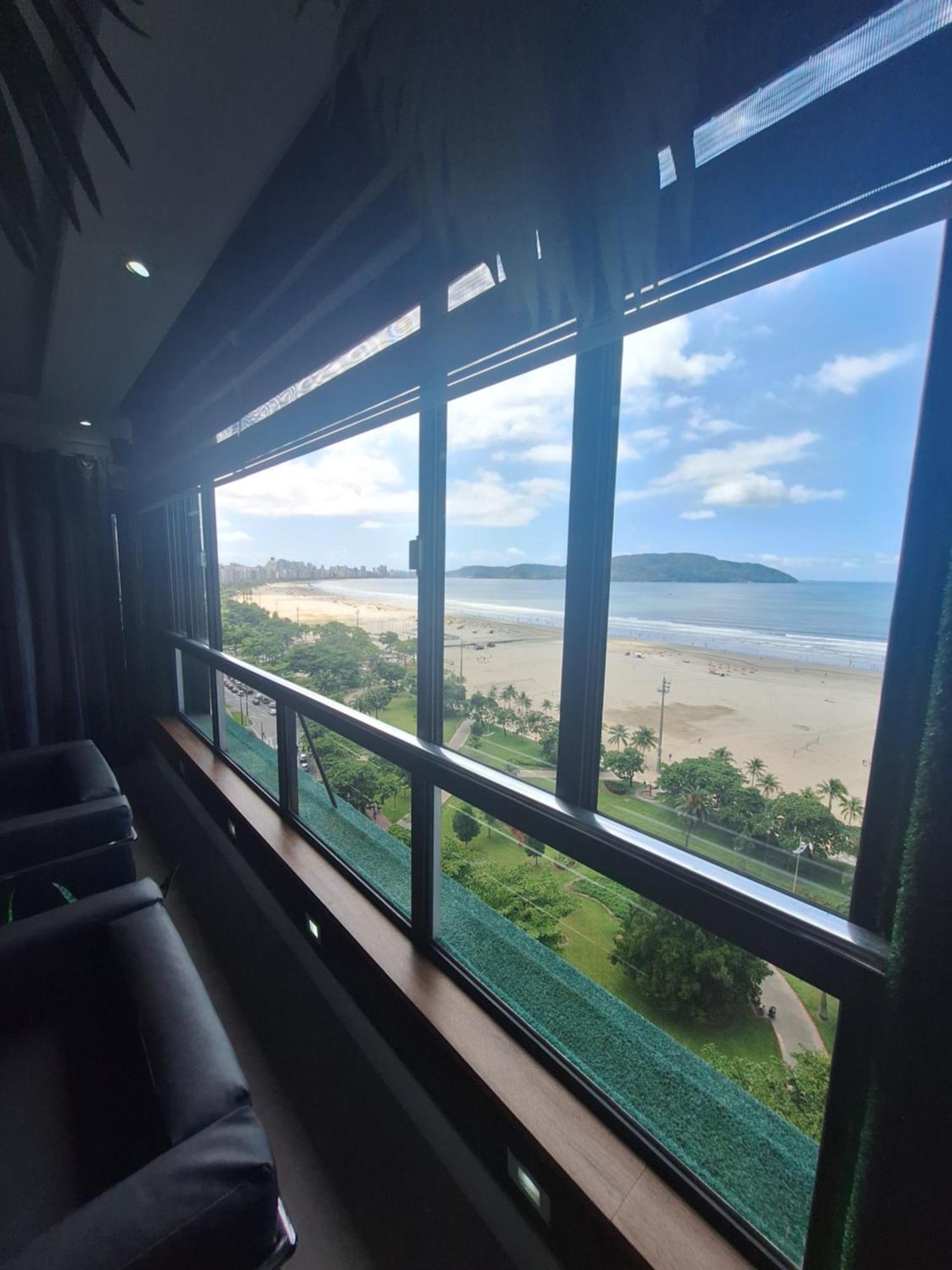 Apartamento Frente Mar Moderno 130M2 Santos (Sao Paulo) Exterior foto